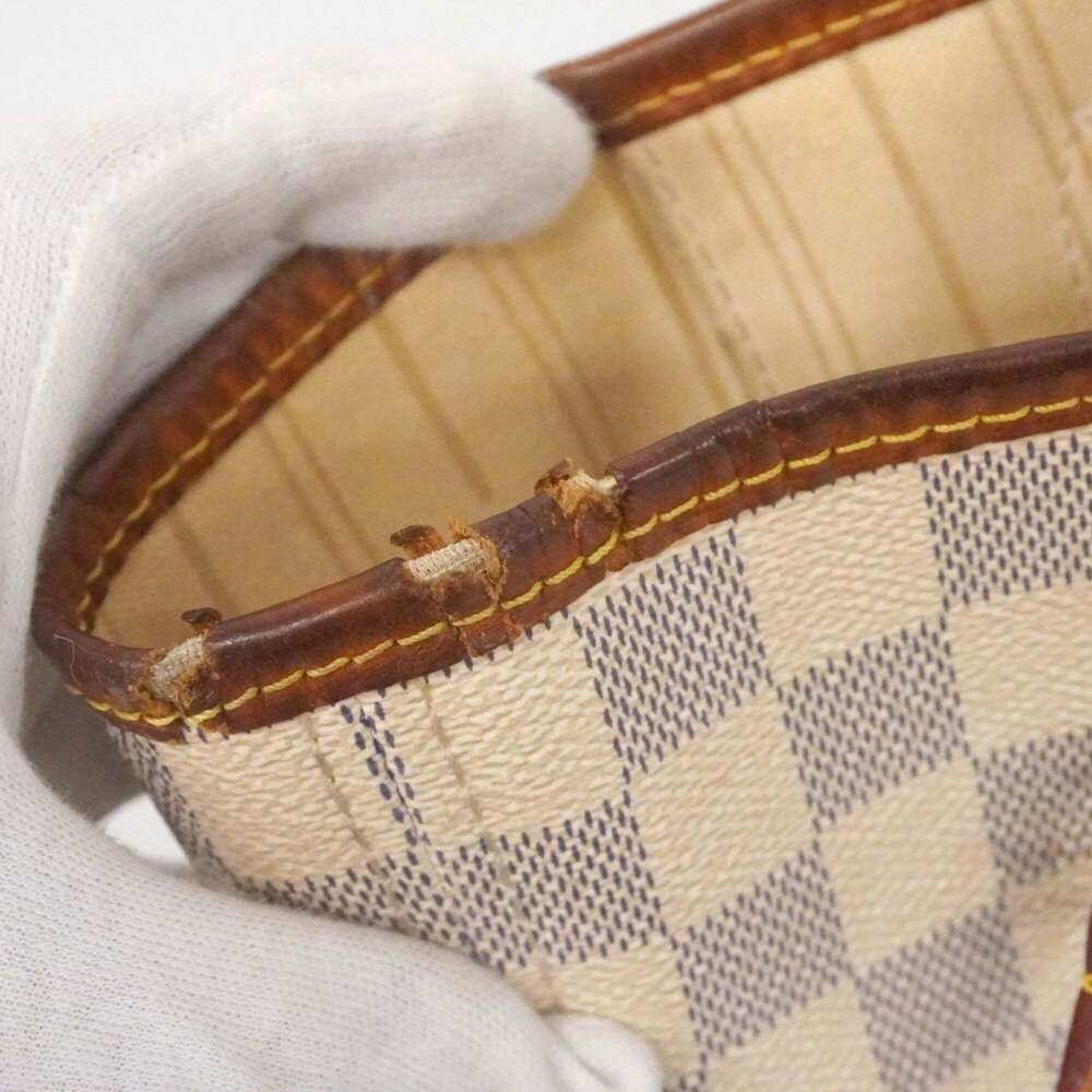 Louis Vuitton Damier Azur Neverfull MM Tote Bag N51107 White Women's - Picture 7 of 16